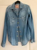 Jeans/Spijker blouse maat 34, Ophalen of Verzenden, Gedragen, Maat 34 (XS) of kleiner, Blauw