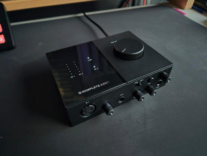 Native Instruments Komplete Audio 1 USB Interface, Muziek en Instrumenten, Mengpanelen, Gebruikt, Minder dan 5 kanalen, Microfooningang