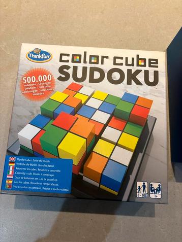 Nieuwe Thinkfun Color Cube Sudoku Puzzel beschikbaar voor biedingen