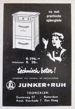 9 vintage advertenties reclames van div. producten 1955, Ophalen of Verzenden, Gebruikt, Overige typen