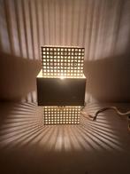 Pilastro stijl wandlamp jaren 60 wit, Ophalen of Verzenden, Zo goed als nieuw, Metaal