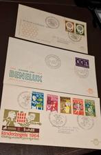 Eerste dag enveloppen 3x, Ophalen of Verzenden, Nederland