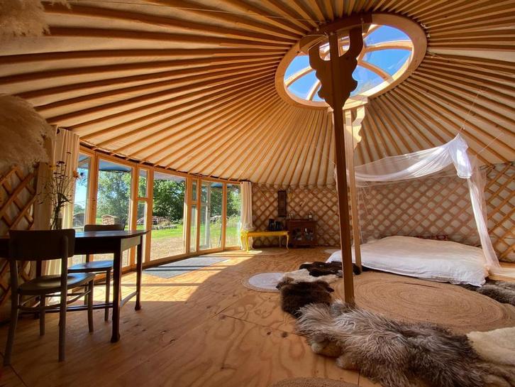 Yurt diameter 7m, Caravans en Kamperen, Tenten, Ophalen