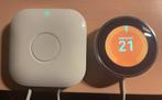 Google Nest Learning Thermostaat V3 - RVS, Ophalen of Verzenden, Slimme thermostaat, Gebruikt