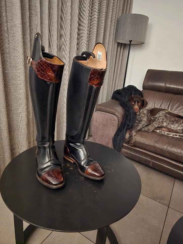 petrie rijlaars superior custom, Dieren en Toebehoren, Paardrijkleding, Zo goed als nieuw, Dames, Schoeisel, Dressuur, Ophalen of Verzenden