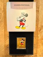 Mickey Mouse 24K Gouden Postzegel 100 Jaar Disney PostNL, Postzegels en Munten, Postzegels | Nederland, Na 1940, Ophalen of Verzenden