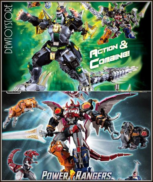 [𝗣𝗿𝗲-𝗼𝗿𝗱𝗲𝗿] Flame Toys GO! Kara Kuri Combine - MMPR, Verzamelen, Poppetjes en Figuurtjes, Nieuw, Verzenden