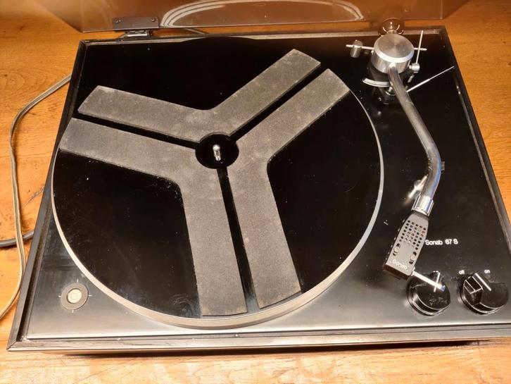 Zeldzame Sonab 67S Zweedse platenspeler, Audio, Tv en Foto, Platenspelers, Zo goed als nieuw, Overige merken, Ophalen of Verzenden
