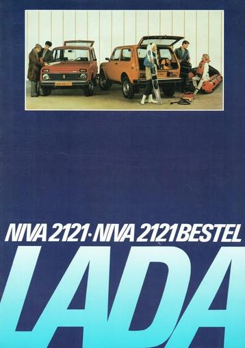 Folder Lada Niva 2121 en 2121 Bestel (ca.1983) beschikbaar voor biedingen