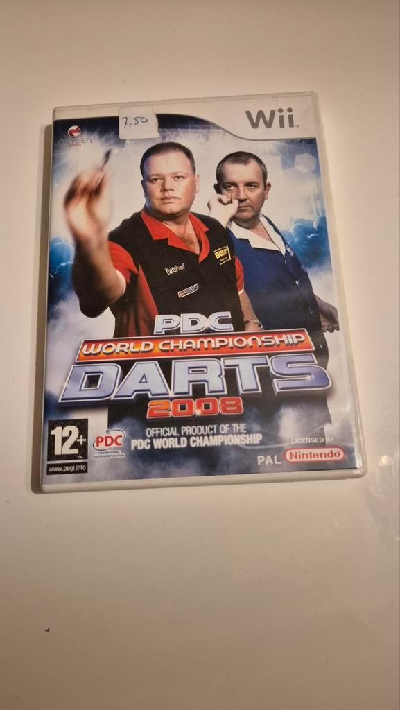 Wii PDC World Championship Darts 2008, Spelcomputers en Games, Games | Nintendo Wii, Gebruikt, Sport, 1 speler, Vanaf 12 jaar