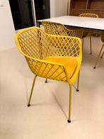 Kave Home Quinn Gele Eetkamerstoelen - Set van 4, Ophalen, Kunststof, Overige kleuren, Zo goed als nieuw