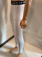 Hardloopbroek tight legging sportbroek maat M lycra yoga, Maat 48/50 (M), Wit, Overige typen, Ophalen of Verzenden