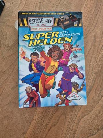 Escape Room voor kinderen: Superhelden - Next Generation beschikbaar voor biedingen