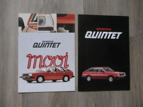 Honda Quintet Folders, Boeken, Auto's | Folders en Tijdschriften, Zo goed als nieuw, Honda, Ophalen of Verzenden