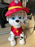 Paw Patrol Marshall Knuffel, Ophalen of Verzenden, Nieuw, Hond