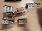 Modeltrein H0 dorp huisjes stations gebouwen, Hobby en Vrije tijd, Modeltreinen | H0, Overige merken, Gebruikt, Gelijkstroom of Wisselstroom