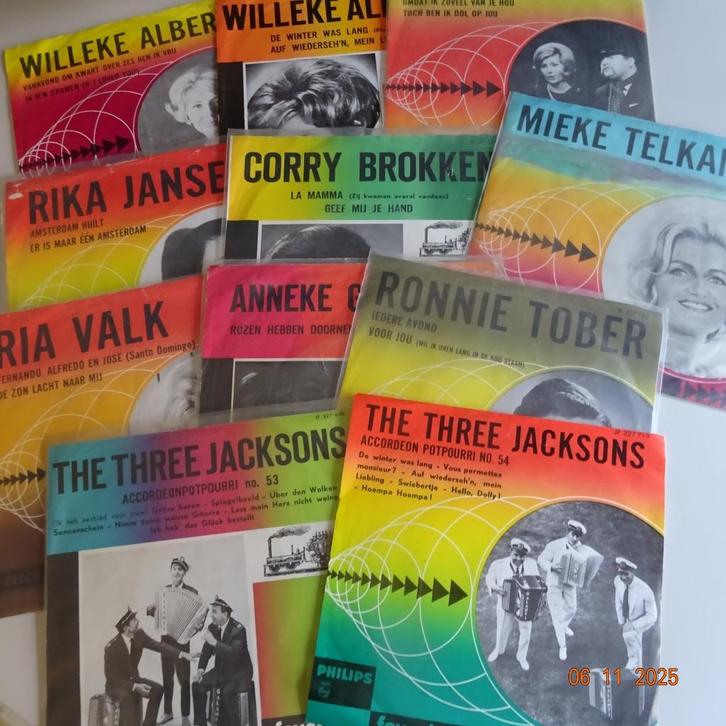 11 Favorieten Expres singles, Cd's en Dvd's, Vinyl Singles, Gebruikt, Single, Nederlandstalig, 7 inch, Verzenden