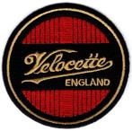 Velocette England stoffen opstrijk patch embleem, Ophalen of Verzenden, Nieuw