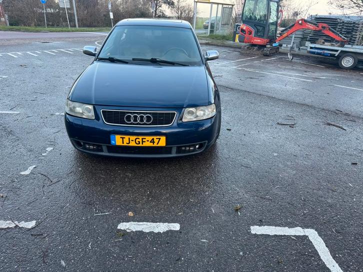 Audi A3 1.8 Turbo 110KW 3D 1998 Blauw 370pk, Auto's, Audi, Particulier, Benzine, Hatchback, Handgeschakeld, Origineel Nederlands