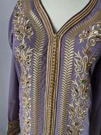 Kaftan met borduurwerk - Marokkaanse Jurk, Maat 38/40 (M), Paars, Ophalen of Verzenden, Zo goed als nieuw