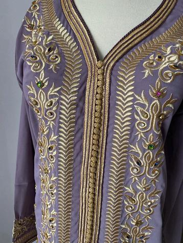 Kaftan met borduurwerk - Marokkaanse Jurk beschikbaar voor biedingen