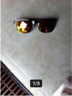 Zonnebril voor carnaval dames /heren spiegel glas oranje., Overige merken, Zonnebril, Oranje, Ophalen of Verzenden