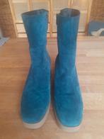 Elegante dames laars, Petrol, sleehak, merk Viguera, mt.40, Kleding | Dames, Hoge laarzen, Blauw, Nieuw, Ophalen of Verzenden