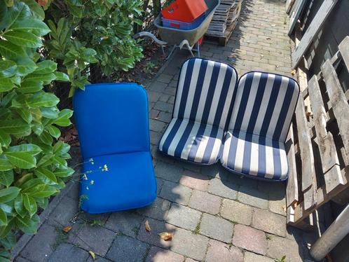 1x blauwe comfortstoel (rest is verkocht), Watersport en Boten, Accessoires en Onderhoud, Gebruikt, Overige typen, Ophalen
