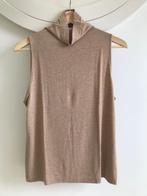 Vince, mouwloze top in beige / camel met kol M (Nieuw), Maat 38/40 (M), Beige, Nieuw, Ophalen of Verzenden