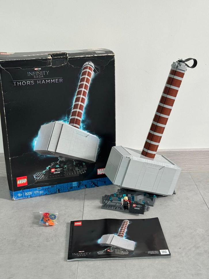 LEGO Marvel Thor's Hammer 76209, Kinderen en Baby's, Speelgoed | Duplo en Lego, Nieuw, Lego, Complete set, Ophalen of Verzenden