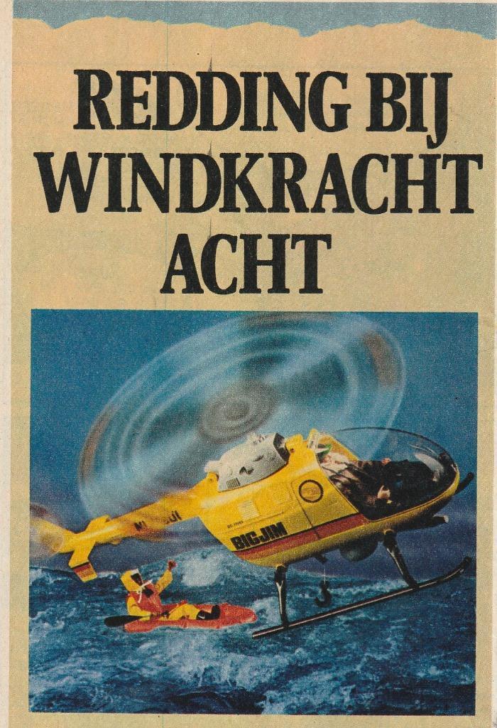 retro reclame 1977 Mattel Big Jim pop helicopter operatie, Verzamelen, Retro, Overige typen, Verzenden
