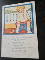Rie Cramer  prentkaart met kindermotief versje, Ophalen of Verzenden, 1920 tot 1940, Gelopen
