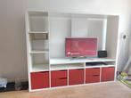 Ikea tv meubel met kallax inzet, Ophalen, Overige materialen, Gebruikt, 100 tot 150 cm