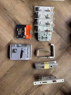 Compelte set deurklinken, Doe-het-zelf en Verbouw, Hang- en Sluitwerk, Ophalen of Verzenden, Nieuw, Rvs, Klink of Kruk