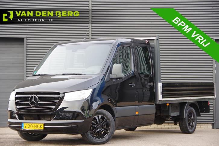 Mercedes-Benz Sprinter 315 OPEN LAADBAK AUT. L3, DC-7P, 3.5T, Auto's, Bestelauto's, Bedrijf, Te koop, Mercedes-Benz, Diesel, Euro 6