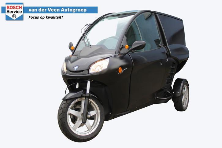 Carver Brommobiel Cargo Base 5.4 kWh | 45 km/u | Voorruitver, Fietsen en Brommers, Brommers | Overige merken, Gebruikt