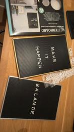 Letterborden Goud & Zilver - Compleet Nieuw, Ophalen of Verzenden, Nieuw, Overige typen