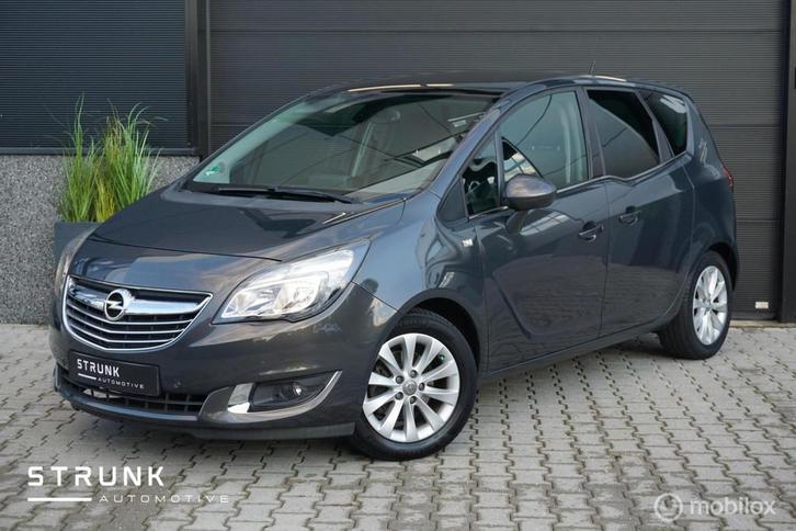 Opel Meriva 1.4 Turbo Cosmo Navi Cruise Clima PDC LMV, Auto's, Opel, Bedrijf, Te koop, Meriva, ABS, Airbags, Airconditioning, Alarm