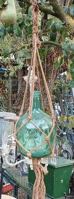 Decoratie glazen fles I.z.g.s., Antiek en Kunst, Antiek | Glas en Kristal, Ophalen of Verzenden