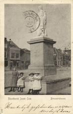 Standbeeld Jacob Cats - Brouwershaven - 1906 gelopen, Ophalen of Verzenden, Voor 1920, Gelopen, Utrecht