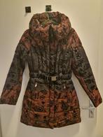 Desigual padded jacket with belt 38, Maat 38/40 (M), Zo goed als nieuw, Desigual, Zwart