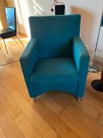 3x Leolux Kuipstoel Chroom - Design Klassieker, Huis en Inrichting, Fauteuils, Ophalen, Gebruikt, Minder dan 75 cm, Metaal