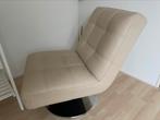 Creme kleur relaxtstoel fauteuil gamestoel chillstoel €30,-, Ophalen, Zo goed als nieuw, 75 tot 100 cm, 50 tot 75 cm