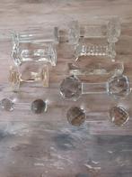 Grote glazen messenleggers, Ophalen of Verzenden