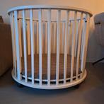 Europe Baby, Ronde Box (Wit) + Matras, Ophalen, Zo goed als nieuw, Rond, Boxkleed