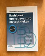 Basisboek Operatieve Zorg en Technieken, Bohn Stafleu van Loghum, Zo goed als nieuw, HBO, Verzenden