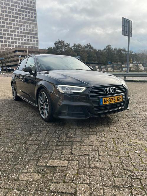 A3 1.5 35 Tfsi 150 pk 3xS-Line CoD Ultra S-tronic 2018 Zwart, Auto's, Audi, Particulier, A3, ABS, Adaptieve lichten, Adaptive Cruise Control