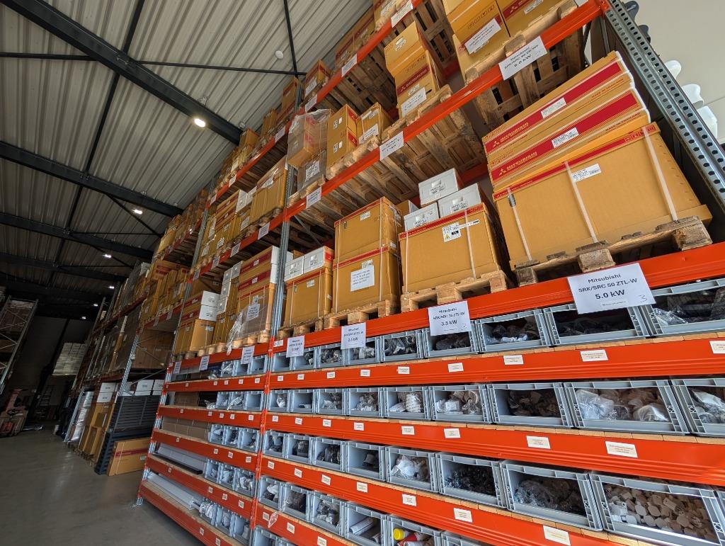 AUX AIRCO MULTISPLIT 5,3 kW MET 2 x 3,5 kW binnendelen WIFI, Witgoed en Apparatuur, Airco's, Koelen en Ontvochtigen, Timer, Nieuw