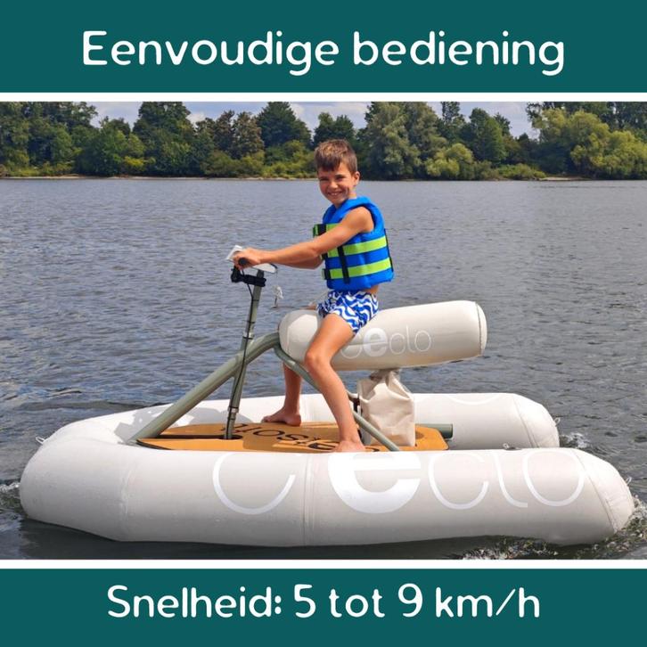 Ceclo elektrische waterscooter - demo model - nette staat, Watersport en Boten, Jetski's en Waterscooters, Zo goed als nieuw, Minder dan 70 pk