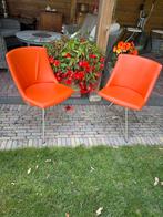 Oranje Design Stoelen - Set van 2, Huis en Inrichting, Stoelen, Ophalen, Twee, Overige kleuren, Zo goed als nieuw